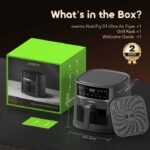 oraimo NutriFry S1 Ultra 1500W 6L App Control Full Touchscreen Air Fryer - Image 8